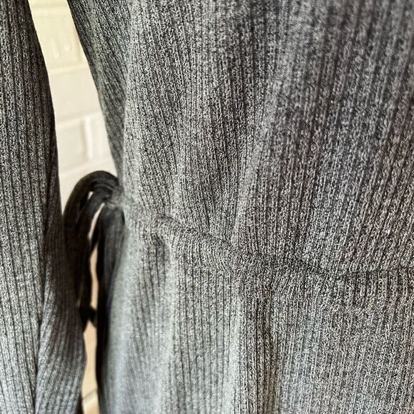 Charles Henry Long Sleeves Knit Dress Elastic Tie Waist Size M - Picture 6 of 12